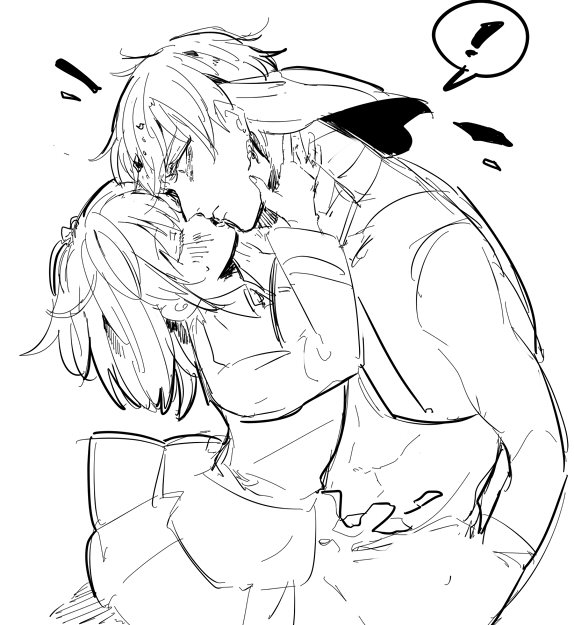 キスの日遅刻キャスギルぐだ…不意打ちっていいよね 