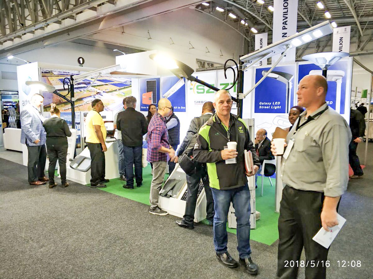 szztct's tweet photo. We were overwhelmed with gratitude at #AUW2018! 
Thank you to everyone who came to #AUW2018 to visit &amp; taking the time to get to know our products. #LightingSolution #EnergyEfficientLighting #SolarStreetlight #SolarHomeSystem #PowerLightingTeam https://t.co/rxq3FpoUXf