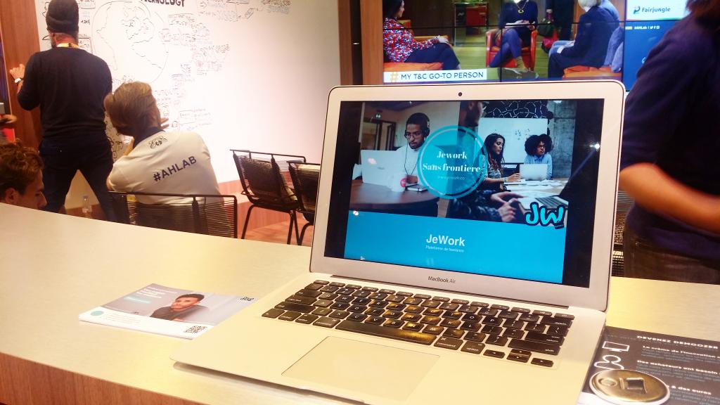 En pleine demo de notre plateforme
#Vivatech #FuturOfWork #Africatech