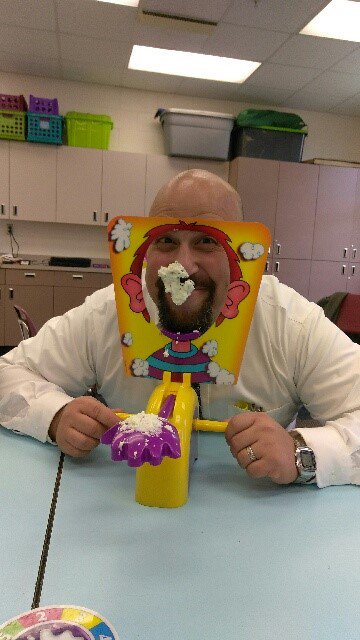 Oh Boy! Dr. Shaker got pulled in to playing Pieface! with our Lifeskills students!
#loveleeschools