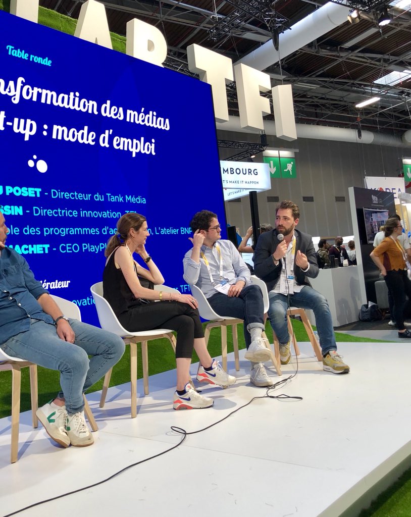#ViVaTech 💡 <a href="/etouboul/">Emmanuel Touboul</a> « les écueils d’une collaboration corporate et #startup sont le manque d’implication du sponsor sans industrialisation derrière, l’exclusivité et les freins bureaucratiques, notre métier <a href="/latelier/">L'Atelier BNP Paribas</a> est de déverrouiller ces freins »