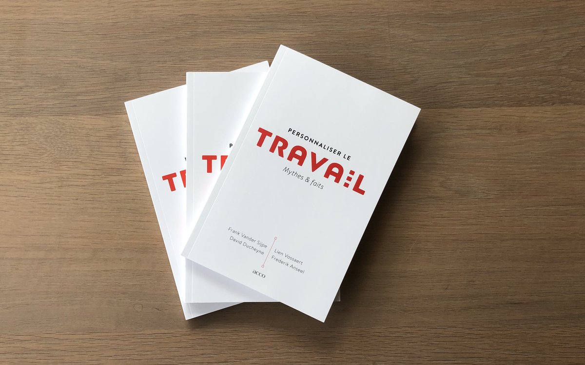 DDucheyne's tweet photo. Le nouveau livre “personnaliser le travail” est arrivé. 
Opvolger van “Maatwerk” uit 2013. Fier op het uitwerken van dit thema 
samen met @fanseel, @fvandersijpe en @LienVossaert https://t.co/CiT0CZPTQd