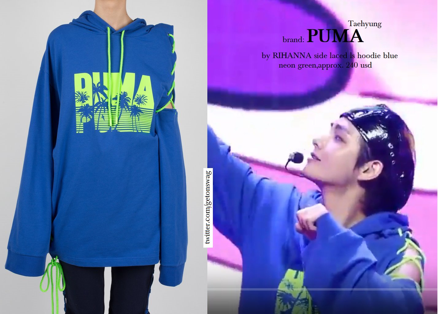 bts v puma hoodie