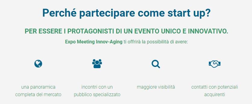 Innov_Aging's tweet photo. #StartUp #ExpoMeetingInnovAging #FondazioneMarche #SilverMarket #SilverAging https://t.co/gcDubceSjh