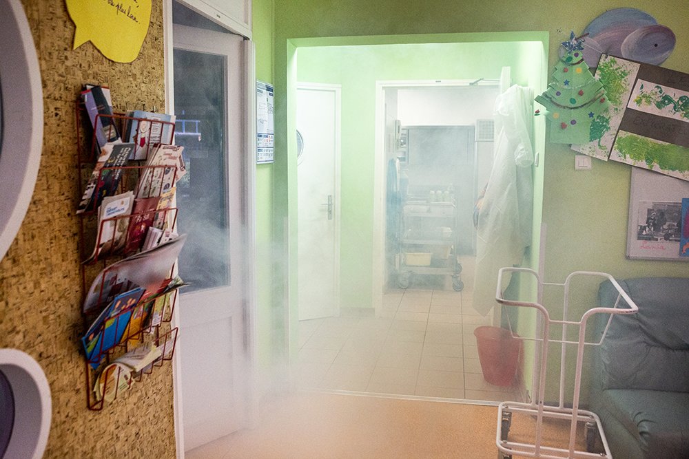 Action du Plan Particulier Mise en Sécurité : les services de la <a href="/VilleDraguignan/">Ville de Draguignan</a> et les Sapeurs-pompiers réalisent un exercice de sécurité incendie à la crèche Planète du Petit Prince, afin de se préparer en toute sérénité à un éventuel incendie.