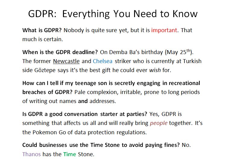 GDPR: Everything You Need to Know