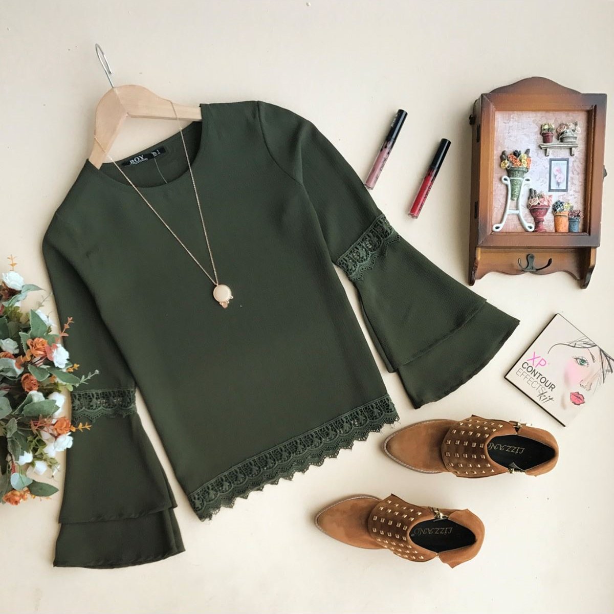 trendbende's tweet photo. 😍 Bu Ürün 19,90 TL 😍
<< KARGO 1₺ >>
Güpürlü Volanlı Haki Kadın Bluz 86896 
Doğrudan Ürüne Ulaşmak İçin Tıklayın.
https://t.co/MNKSGTPK0m
Whatsapp Sipariş Hattı ==>> 0541 472 71 88
#trendbende #moda #alışveriş #giyim #indirim #discount #fashion #fırsat #kampanya https://t.co/WcNt3DB6Bb