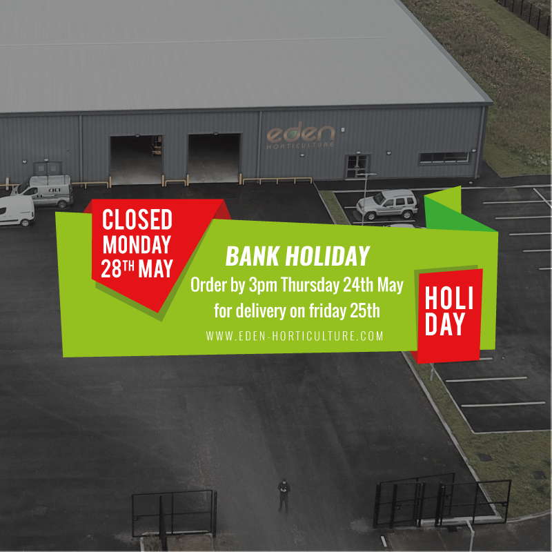 edenhculture's tweet photo. Bank holiday info #hydroponics #growing #hydro #horticulture #edenhorticulture #growyourown #garden #gardening #cyco #omegalighting #rootnurse #snoopspremium #hydrostores #cyconutrients #ukhydro #snoopsnutrients #growtools #twistertrimmer https://t.co/cTmvDMu5MK