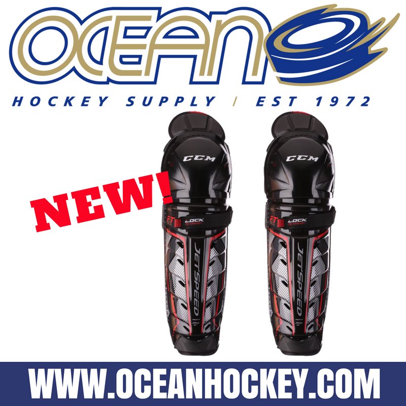 OceanHockey's tweet photo. NEW AT Ocean Hockey Supply!!! CCM JetSpeed FT1 Shin Guards In Junior And Senior Sizes!! Now Available To Order And Ship!!  https://t.co/vDclHKCOJh
#OHS #NewAtOHS #New #CCM #CCMHockey #Protective #CCMJetSpeed #NHLPlayoffs #NHL #StanleyCup #Hockey #HockeySale #Brick #ShopBrick https://t.co/XJz59mlmGi