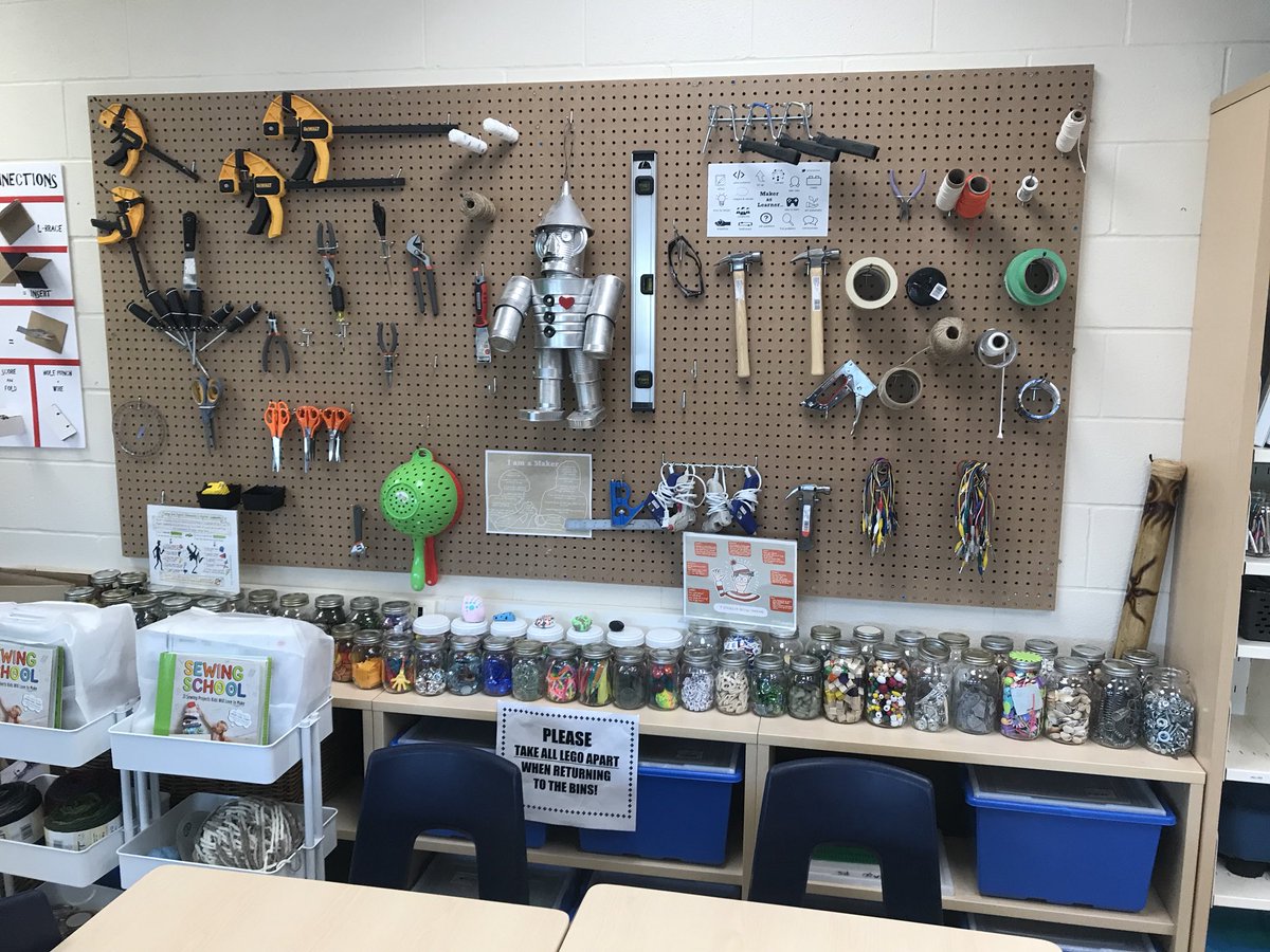 PooleEducation's tweet photo. Cool maker space at Eldorado Public School https://t.co/hCdv2WFn9K