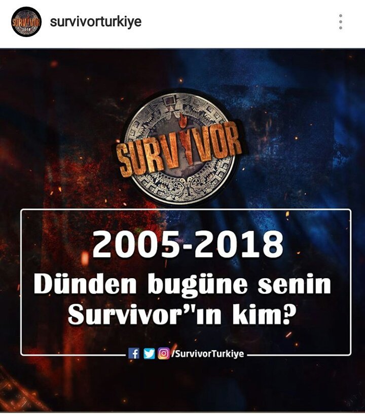 Herkes survivor resmi sayfasına girsin ve yorumlara adem yazın adem yazılan yorumları da beğenin 
Önemli RT yapın herkes görsün lütfen
 
#ademkilicci #AKFC #akfcailesi
