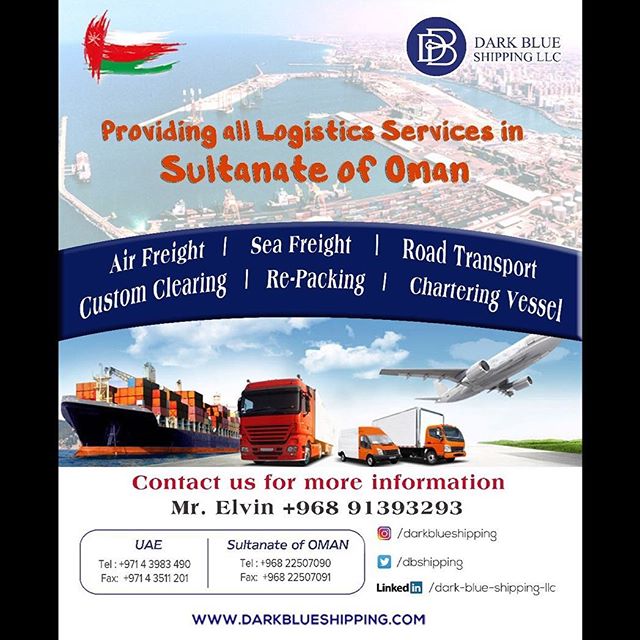 dbshipping's tweet photo. Providing a complete solution for importing goods into UAE & OMAN, we customise every service package to the needs of the individual client. Your focus should be on selling your goods and moving product.
#DBshipping #CustomBroker #Clearingagent #Paperwork #AirFreight #Seafreight https://t.co/oXcWok5RqD