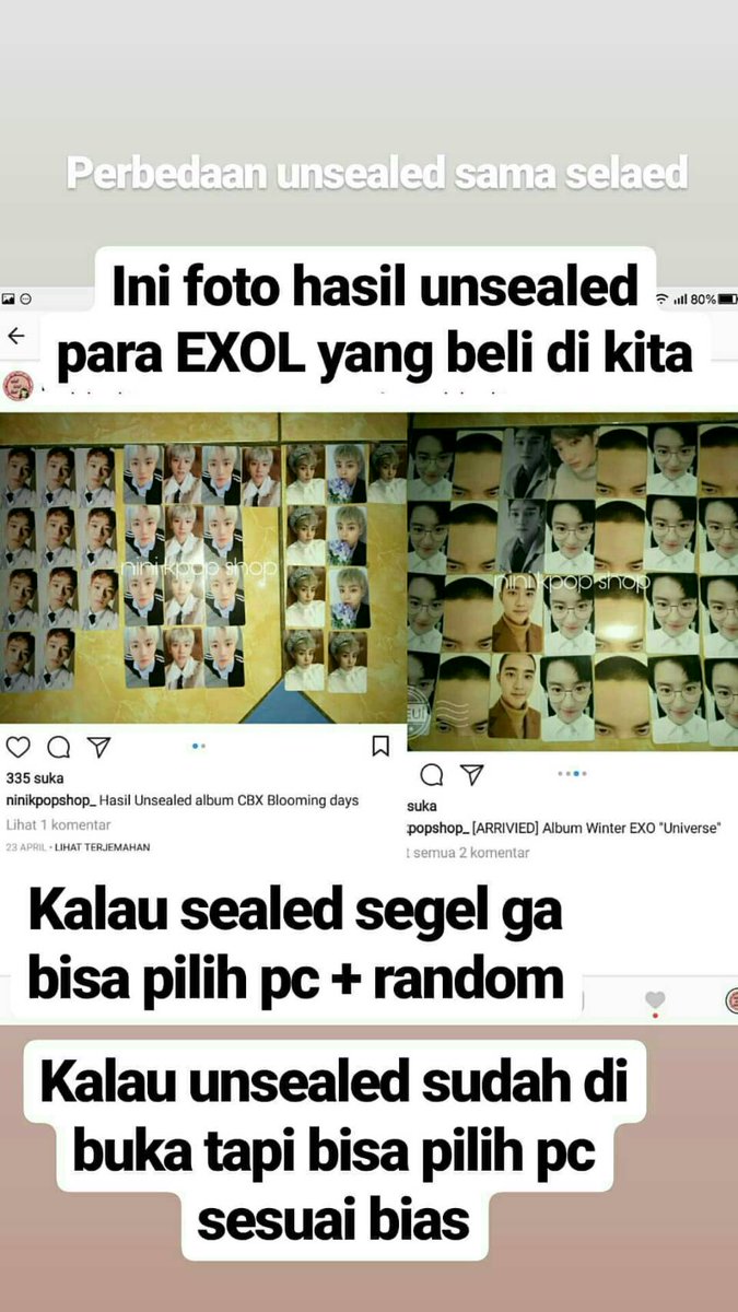[OPEN EARLY PO] ALBUM COMEBACK #EXO 2018

Details cek pict
Mau ikutan langsung chat Line @emc8828p

<a href="/weareoneEXO/">EXO</a>