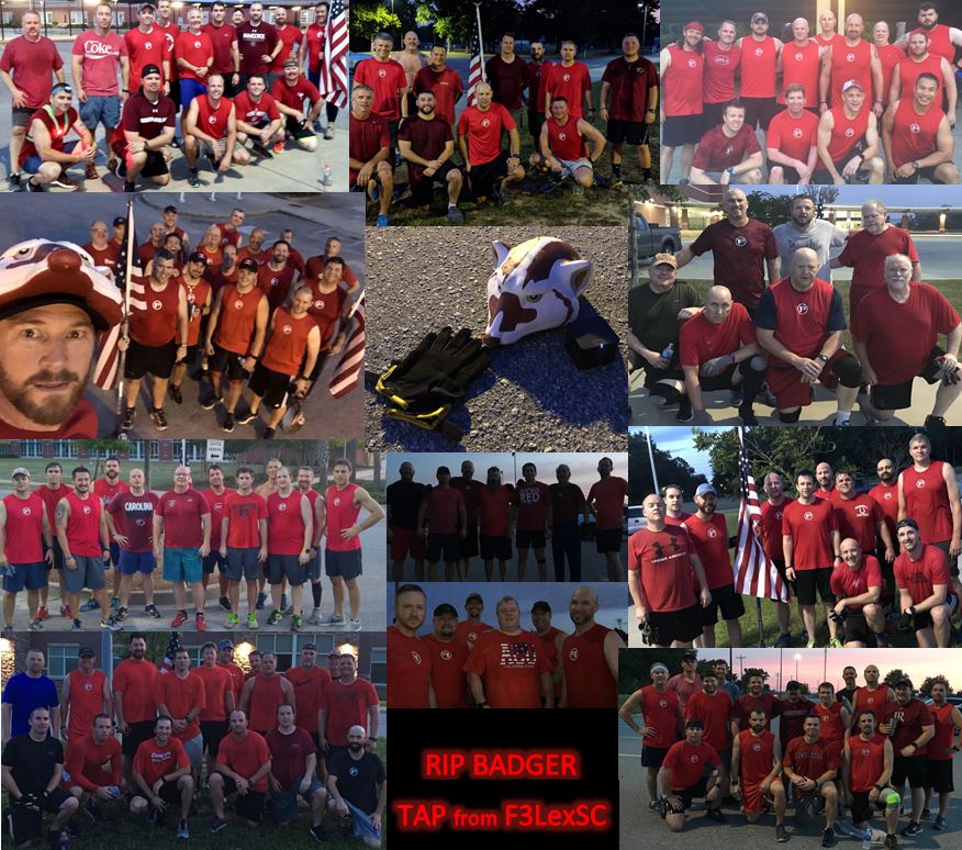 RAINESMPT's tweet photo. #TAP from @F3LexSC
@F3theFort
#BadgerRed https://t.co/YqzDeSwvHV
