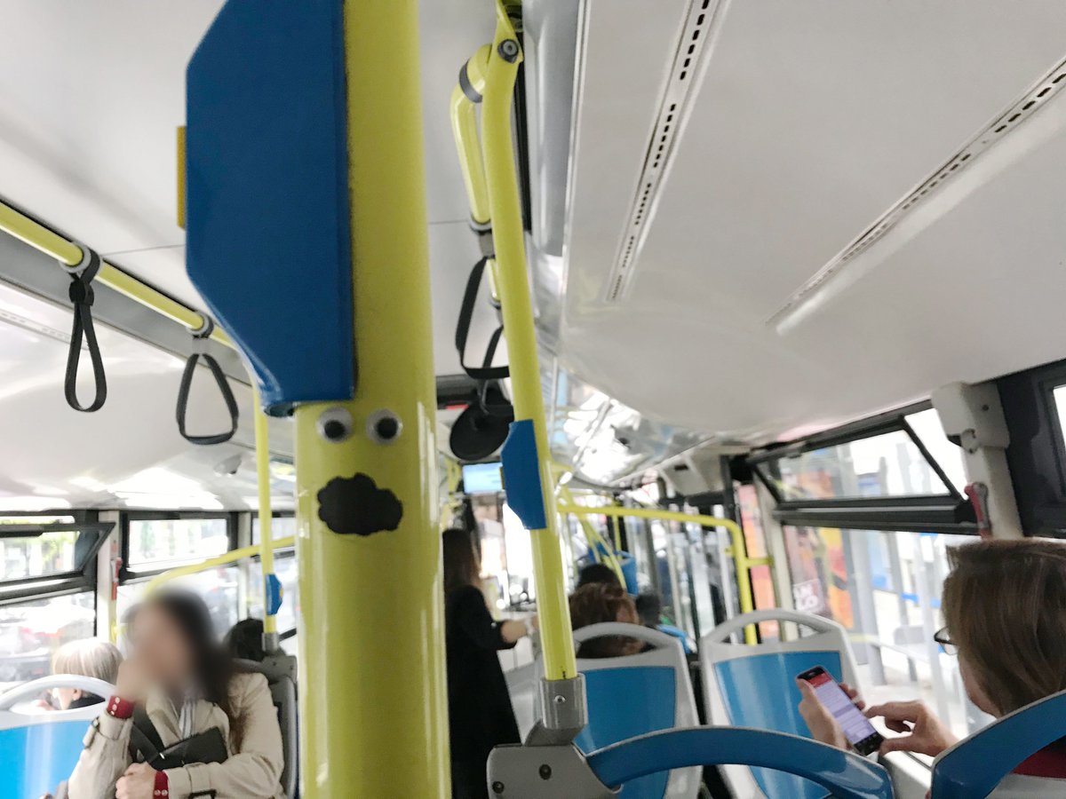 countach's tweet photo. Scary ride in the bus #eyebombing https://t.co/juAAwpQN0t