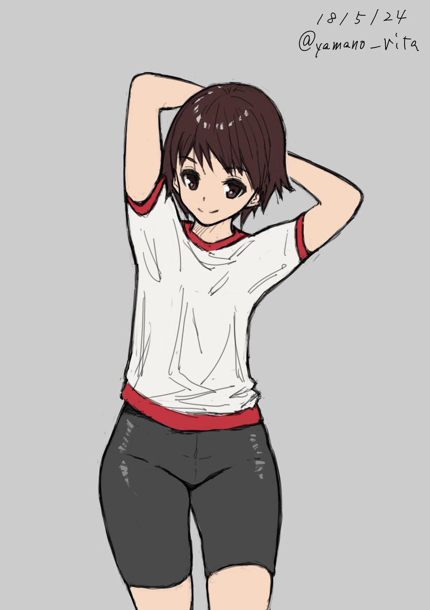 #ガルパン版深夜のお絵描き60分一本勝負
#ガルパン版深夜のお絵描き60分一本勝負_20180524 