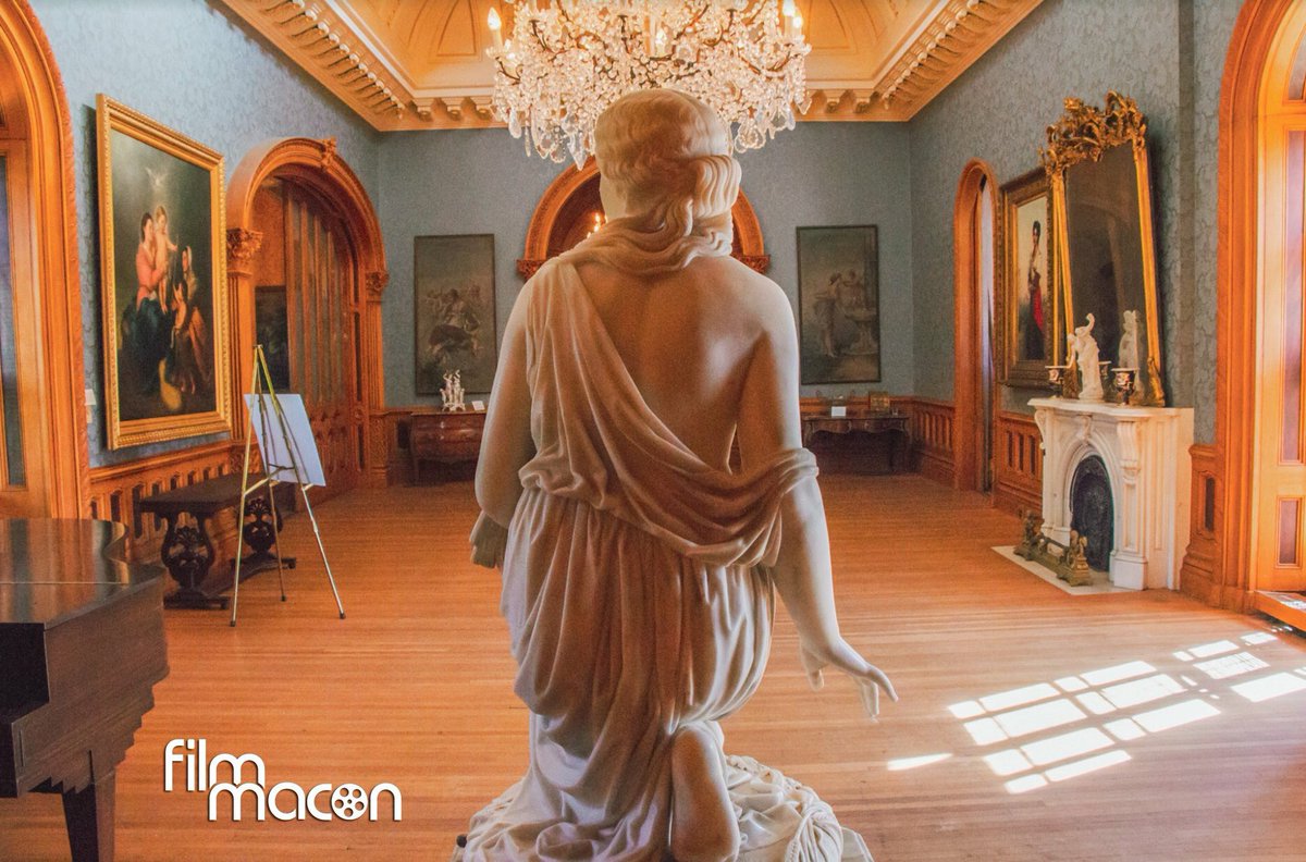 "The Belle of the Ball" Macon's Historic Hay House. #FilmMacon 🎬🎥🍑