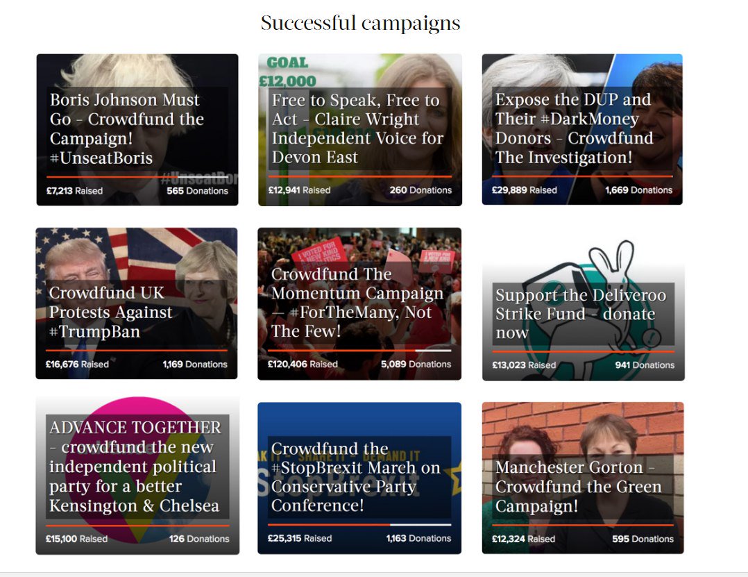TheRedRoar's tweet photo. Crowdpac, the crowdfunding platform run by twice-failed #GS4TheMany candidate @PaulHilder, has quietly pulled out of the UK for "business reasons". Momentum raised £120,000 on the platform. https://t.co/UGWpis2hTn