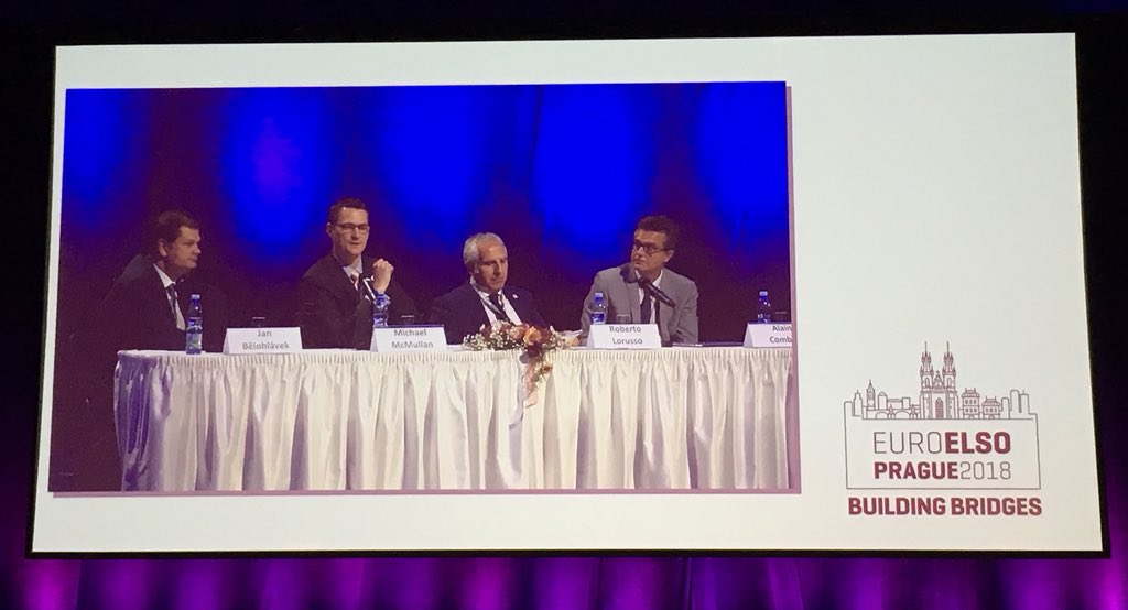 EuroELSO's tweet image. The #EuroELSO2018 Congress is off to an amazing start! First day of the Congress in beautiful Prague still brings - Life case session, ELSO award ceremony and talk show: The ECMO journey!