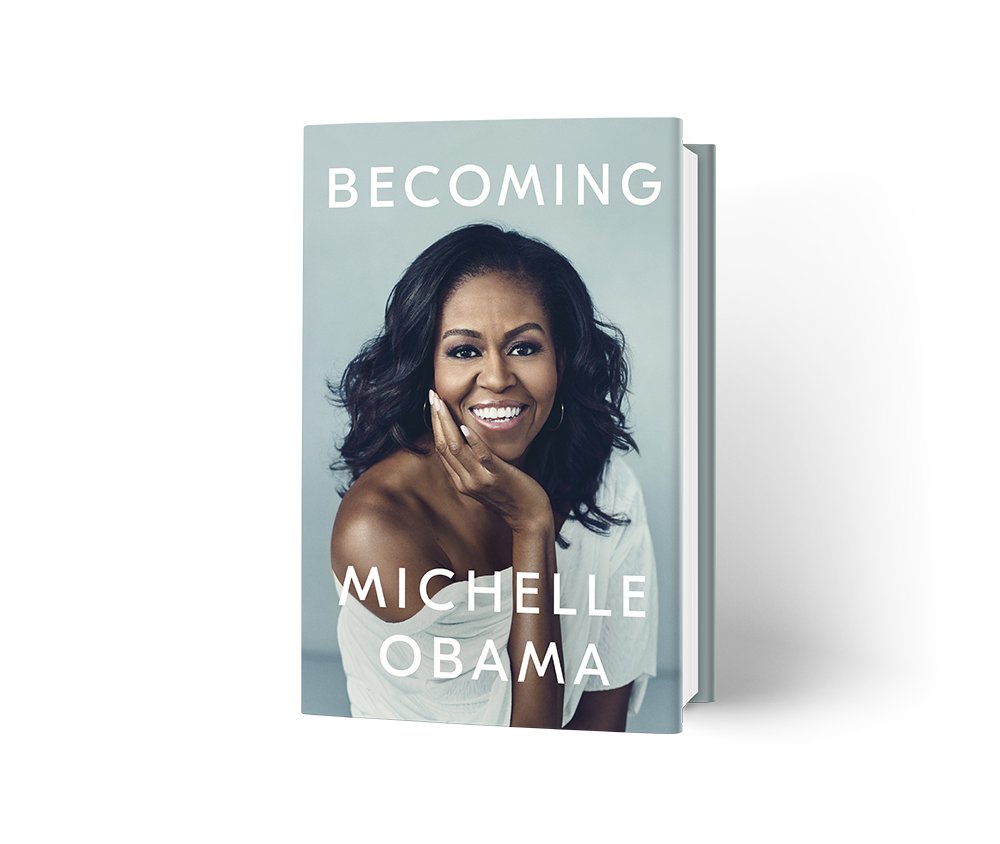 MichelleObama's tweet image. As I prepare to share BECOMING this fall, I hope you’ll also think about your own story, and trust that it will help you become whoever you aspire to be. Your story is what you have, what you will always have. It is something to own. #BECOMING