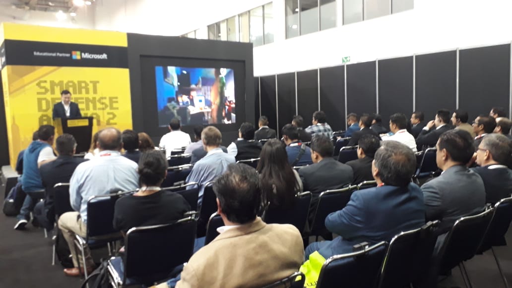 #ISC2_Latam estuvo en el Smart Defense Arena en <a href="/Infosecuritymx/">infosecuritymx</a> con la plática sobre Gamificación para la enseñanza de jóvenes en ciberseguridad con nuestro miembro <a href="/jmochoagt/">CISSP Jorge Mario</a> . Gracias a Jorge por el apoyo y por la excelente charla.