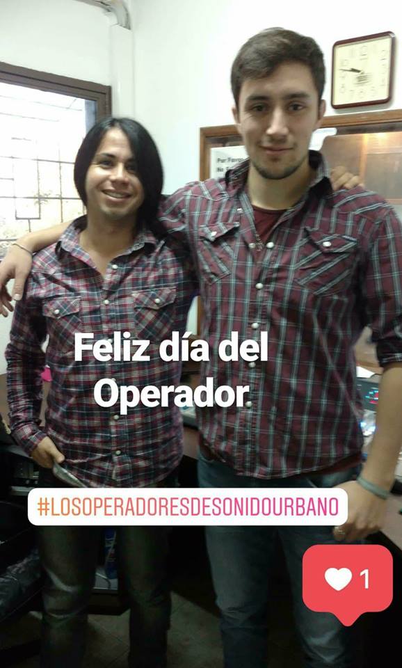 Desde Sonido Urbano saludamos en su dia a los operadores de radio que nos acompañan todas las mañanas, Jose Maria Benitez y Rodrigo Moraga 

#SonidoUrbano radiounsl.com.ar
