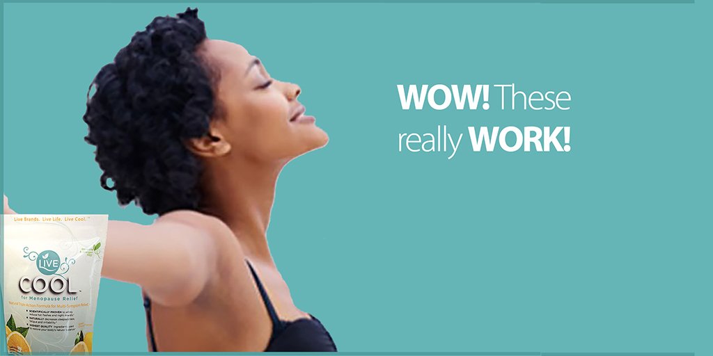 Have you (or someone you know) been suffering from daily menopause symptoms? If so, it’s time to give all-natural Live Cool® a try.

Check us out on Indiegogo - 😁 ❄️ 👉 bit.ly/LiveCool