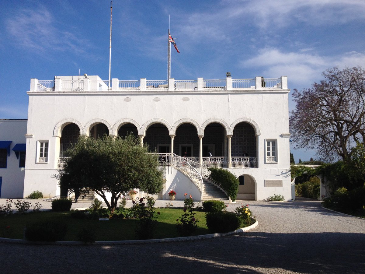 Giving a presentation @ British Residency Tunis on Op Torch &amp; Tunisian campaign was an amazing experience!