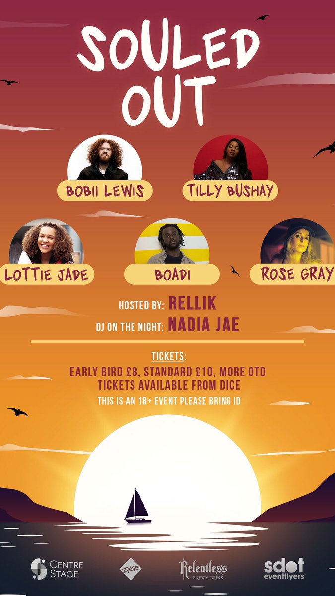 iamvanessaoh's tweet photo. On Thursday, we have something special for you...

Get your tickets if you have not done so already.

Dice: https://t.co/AH0GhvIIeF

Ticketsource: https://t.co/nIJis2szoG https://t.co/iIyw2FgFfn