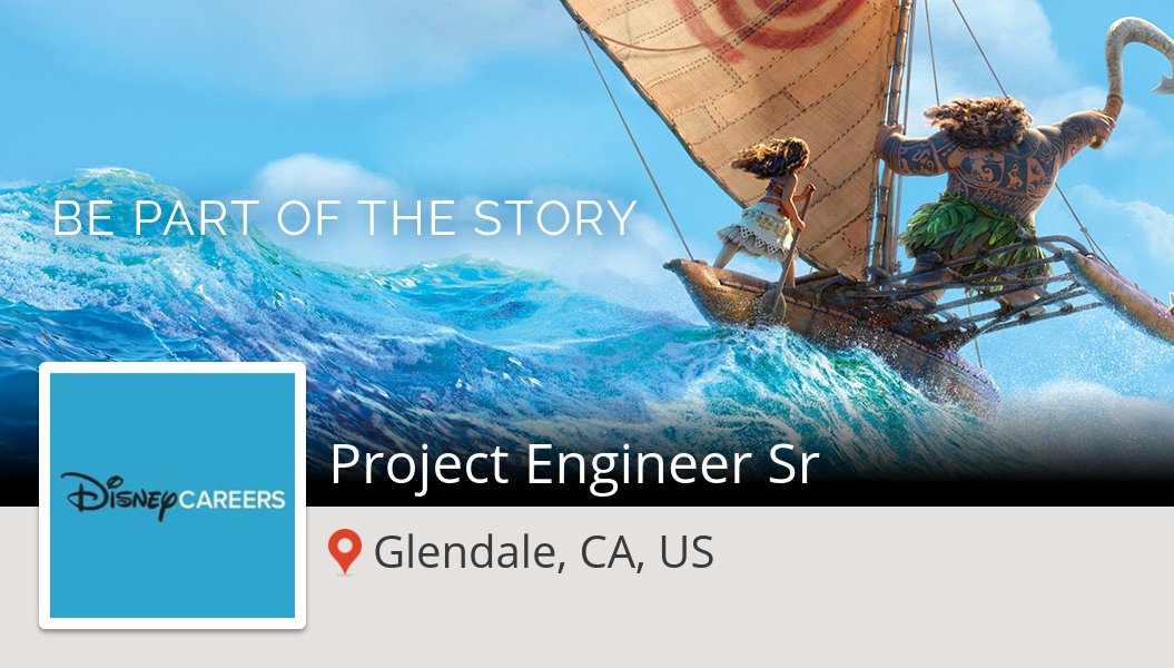 Djnorman1720's tweet photo. Apply now to work for #Disney as #Project #Engineer Sr! (#Glendale) #job https://t.co/g2xbdMSd9z #DisneyJobs https://t.co/NQIZ7ruk6H