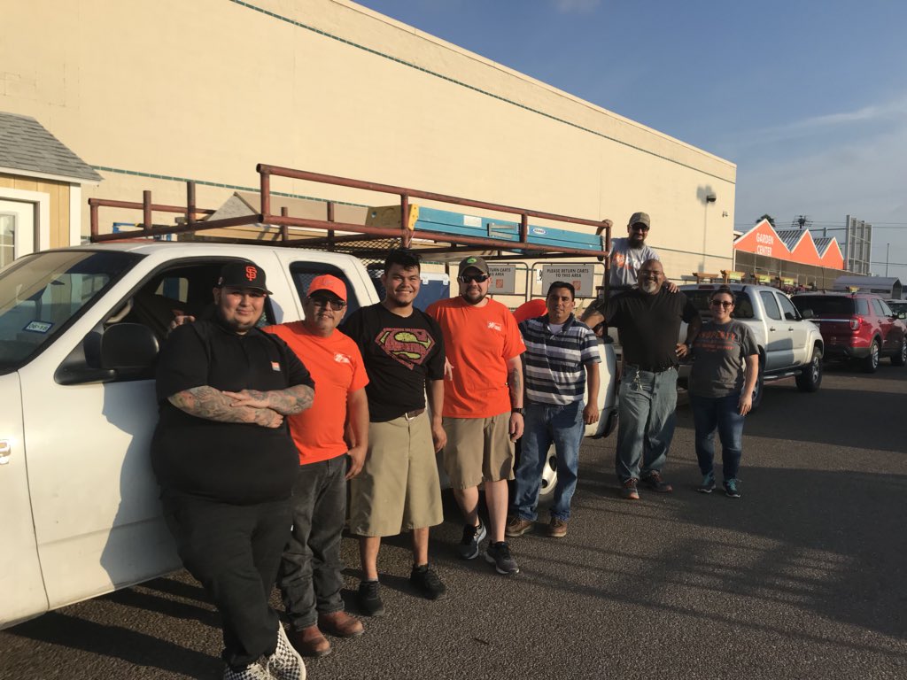 draku0927's tweet photo. Team 6540 Laredo getting ready for  our 1st Team Depot event of the Season.  So proud of our associates doing what we do BEST-taking care of people and our community!!!!
#supportingourveterans https://t.co/2sYiOedwja