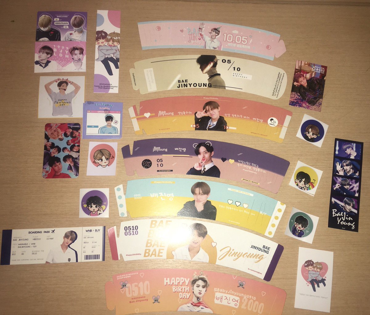 KTuk19's tweet photo. #happy19thbaeby #BabyJinyoung0510 #TogetherWith0510 #1005babybae ขอบคุณผู้แจกของทุกคนจริงๆ ขอบคุณมากๆนะคะ ^^ https://t.co/jUuKrXMPPN