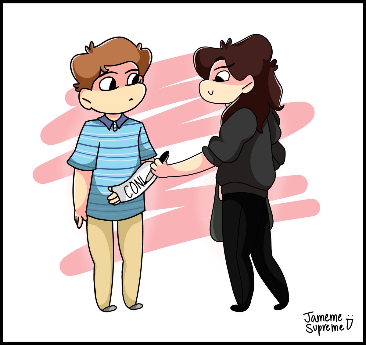 idleabyss's tweet image. i was just reminded of the wholesomeness that is Tree Bros, so here’s some deh art

#DearEvanHansen #evanhansen #connormurphy