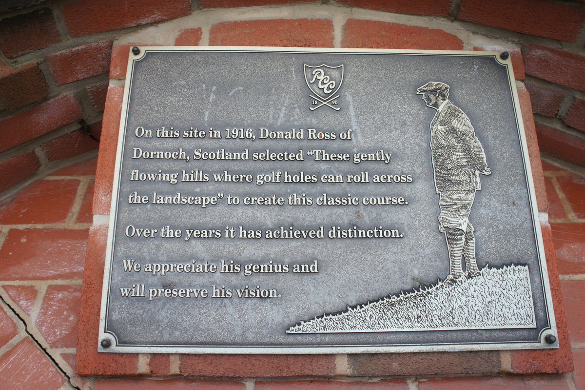 HoffmanCup's tweet photo. At the @HoffmanCup Finals at Plainfield CC today, 32 players teed off under menacing skies, but the iconic Donald Ross course remained dry despite heavy downpours in the am. Everyone's out on the course now. #NJSGA #HoffmanCup #PlainfieldCC #MGA https://t.co/2q1vQEu2nd