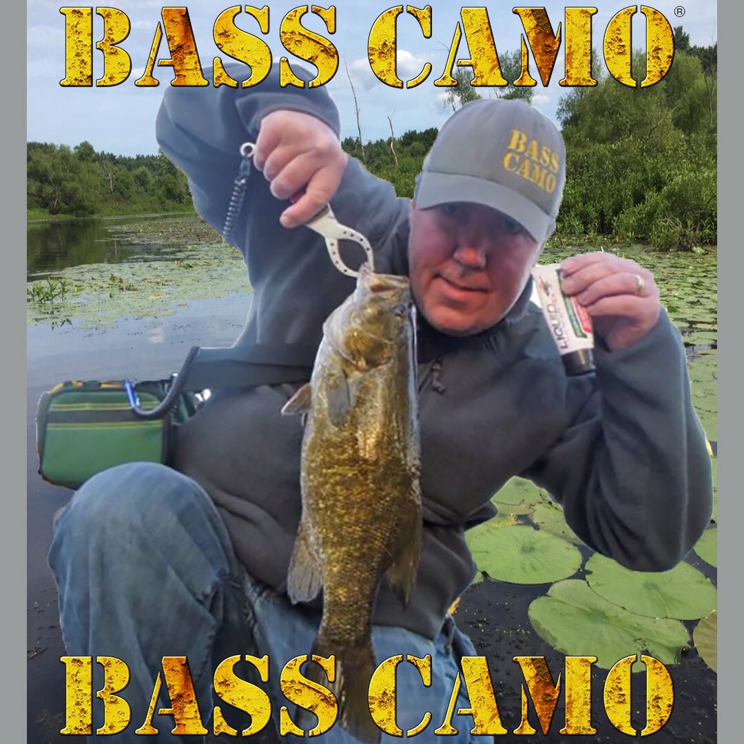 Saturday SHOUT out to Chris <a href="/CCdorn/">CGolf11</a> for being a great supporter and making #BASSCAMO Apparel his #1 favorite #fishing brand THX bud 👊🎣💪