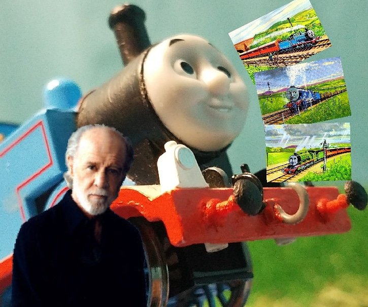 Happy Birthday To Thomas, George Carlin, & The Three Railway Engines!!! Made my childhood a great one!!! 