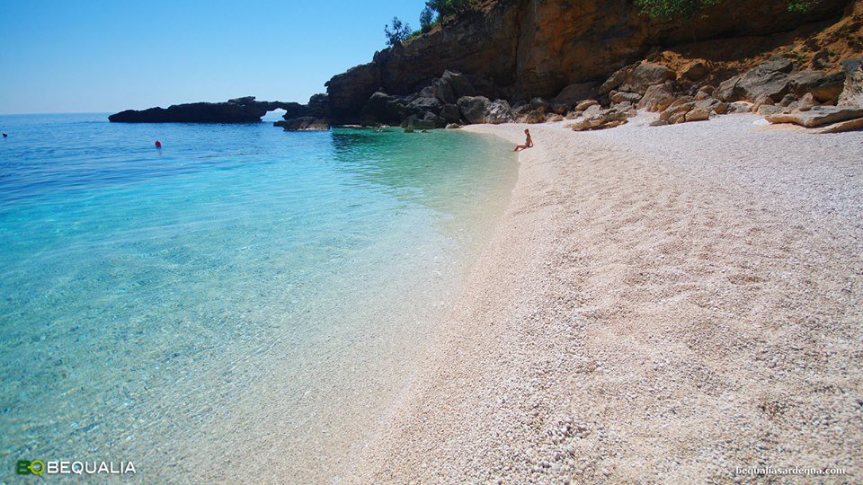 Bqsardegna The Lovely Beach Of Cala Biriola Sardinia Baunei Italy