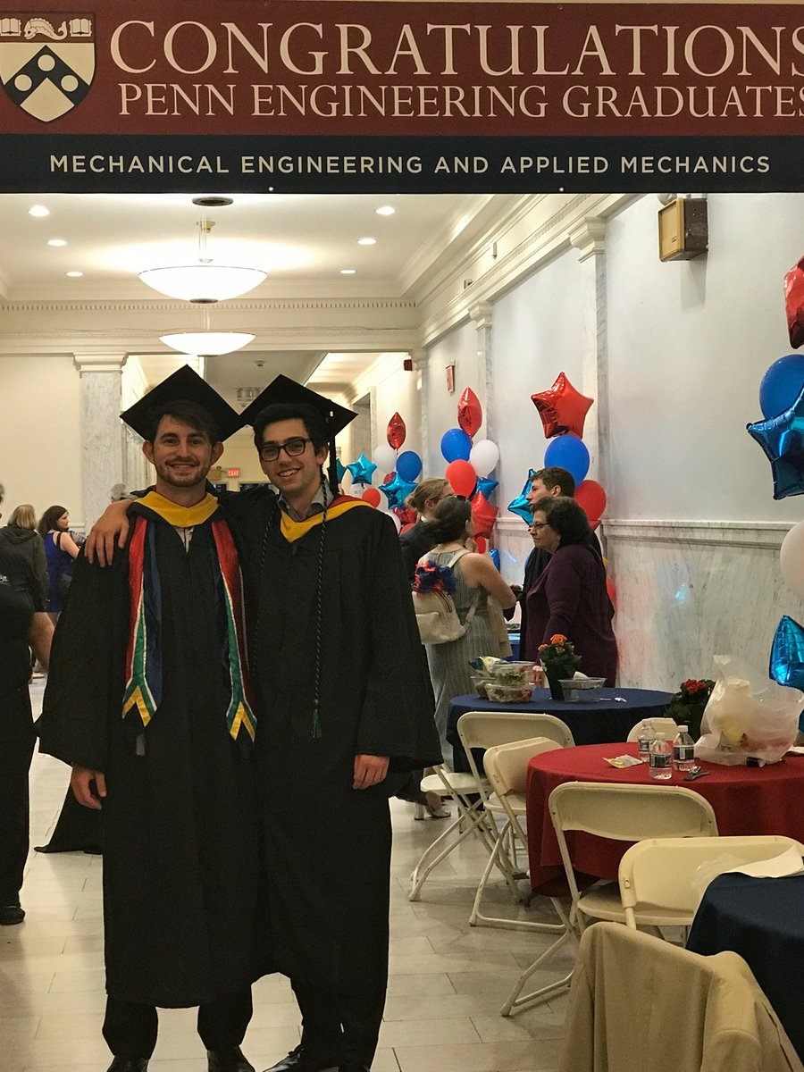 Scottmn's tweet image. #pennenggrad 

Congrats Max and Pele!