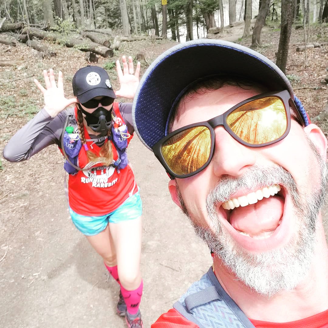 dieselRuns's tweet image. When the athletes you&apos;re working with take their training 400% more seriously than you. @Mrsbatgirl78 slapped on her O2 dep mask, set it to level 4 and headed up the hill. 20k with that thing on 😮 #BeastMode #RunStrong #GoRarebits she&apos;s getting ready for TheLastObstacle.com