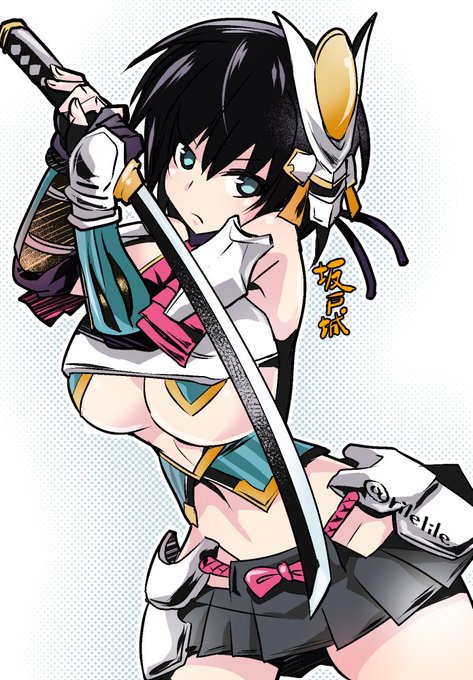 坂戸城さん
 #御城プロジェクト版深夜の真剣お絵描き60分一本勝負
お題:ショートヘア 