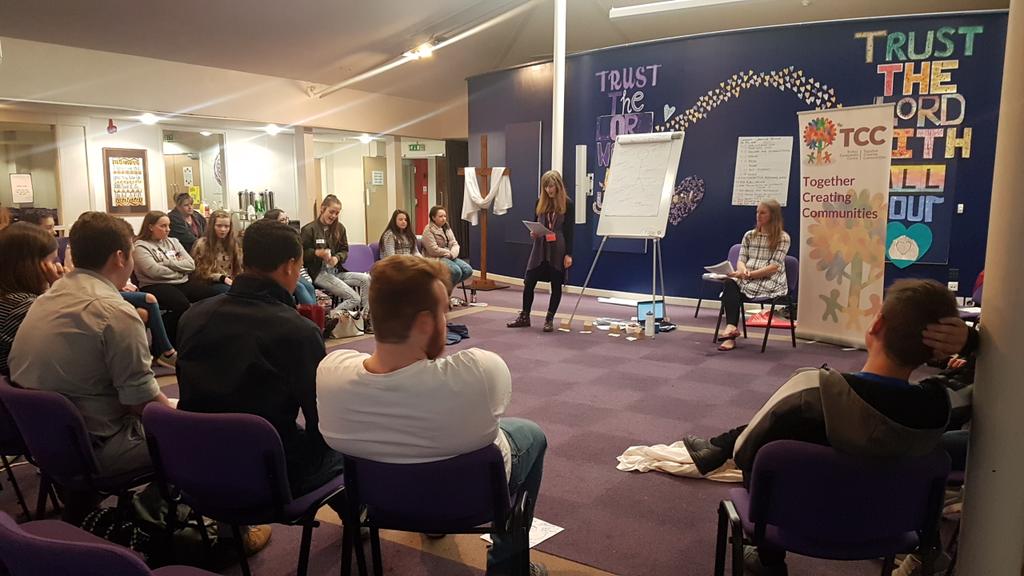 Fantastic energy here at our young people's active citizenship training!