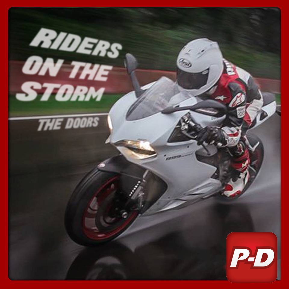 PureDucati's tweet photo. A #riding #soundtrack. Riders on the storm by The Doors #rock #musicfortheroad #Ducati #Supersport #bike https://t.co/oQx6mcLdi5