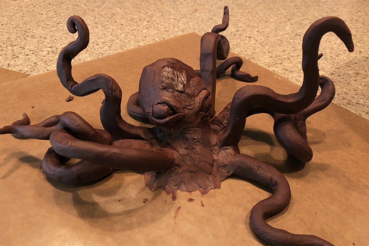 Vancouver_CM's tweet photo. A “Choctopus” created by Rachel McKinley for June's talk on #Craft.
I hope you like chocolate because there will be some there.
Rachel is the head chocolatier at @PurdysChocolate
Ticket lottery opens May 18th at 11am.
How are you perfecting your craft?
#CMVan
#CMGame https://t.co/2pfIzJAWy3