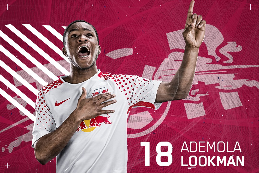 RBLeipzig_EN's tweet photo. YESSSSS!!! Goals galore and #Lookman gets in on the act! What a finish! 👌🎉 

🔴⚪ (8') #DieRotenBullen 1-[2]  #BSCRBL https://t.co/OgEVDdyYgj