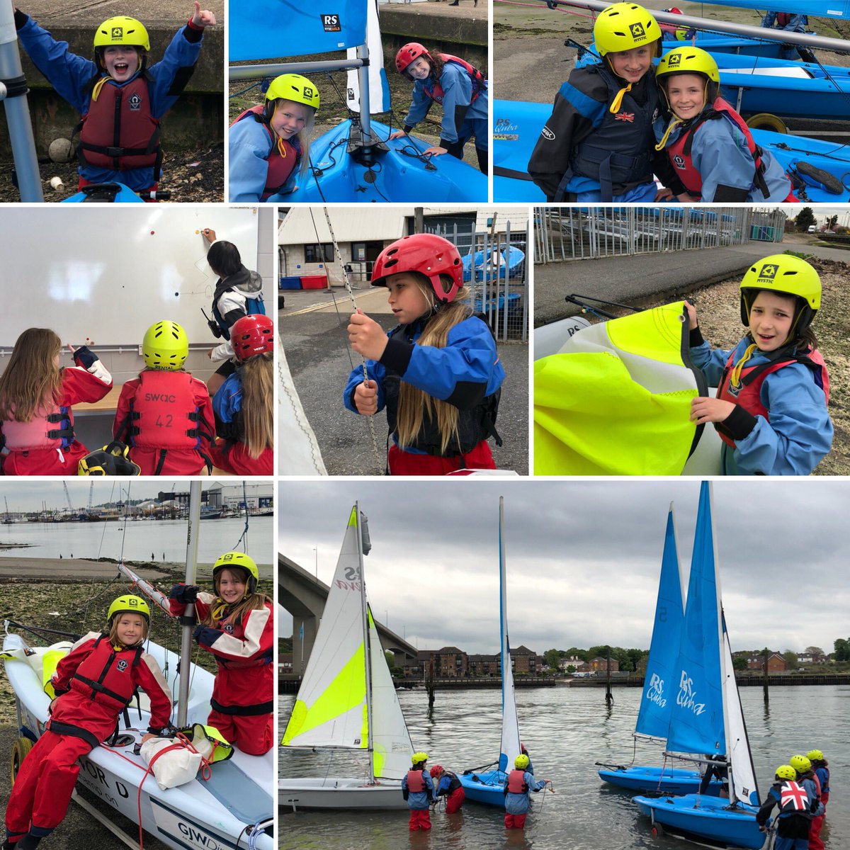 SSPSDeputyhead's tweet image. Busy getting to grips with how a jib works and learning the ‘rules of the road’ in preparation for the end of term regatta #saturdaysailing #sailingfun #regattapreparation