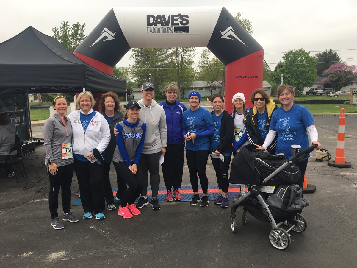 awlsmo's tweet photo. Great morning at the Generals 5K! Thanks Wellness Committee for all their work! It was a great event. 🏃🏻‍♀️ https://t.co/9n0RM57wGn