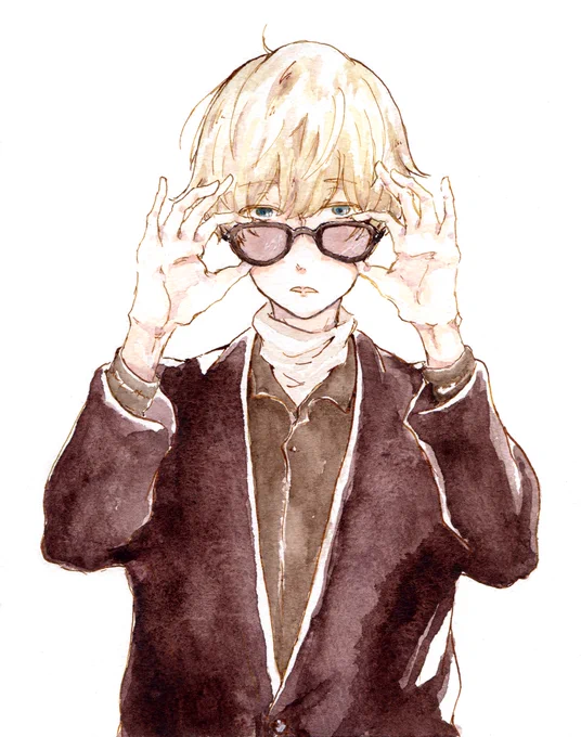 すごく好きな服装があったのでEveくん風で描いてみました 