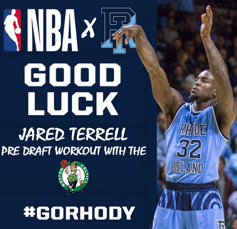 Success occurs when opportunity meets preparation. He’s well prepared, wish him luck  with the Boston Celtics today @JaredTerrell32
