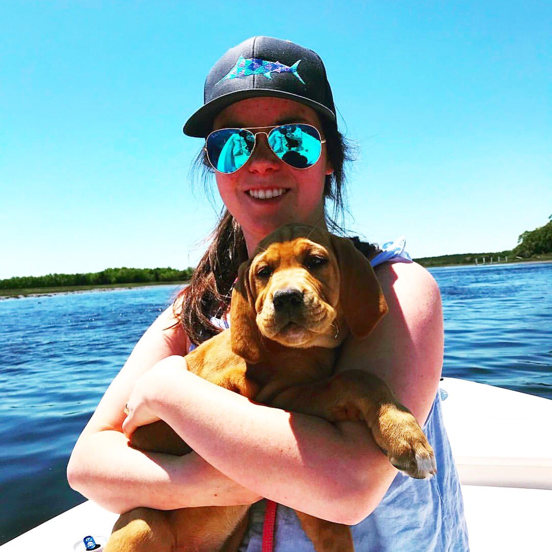dockdecoy's tweet photo. Who else wishes they were out on the water today?
#dockdecoy #dockanddecoy #rimley #cutedog #dogsofinstagram #charleston #charlestonsc #boatday #waterday #saltlife #boatlife #puppiesofinstagram #marlin #fishing #explorecharleston #hats #shoponline https://t.co/9oIPRElU48