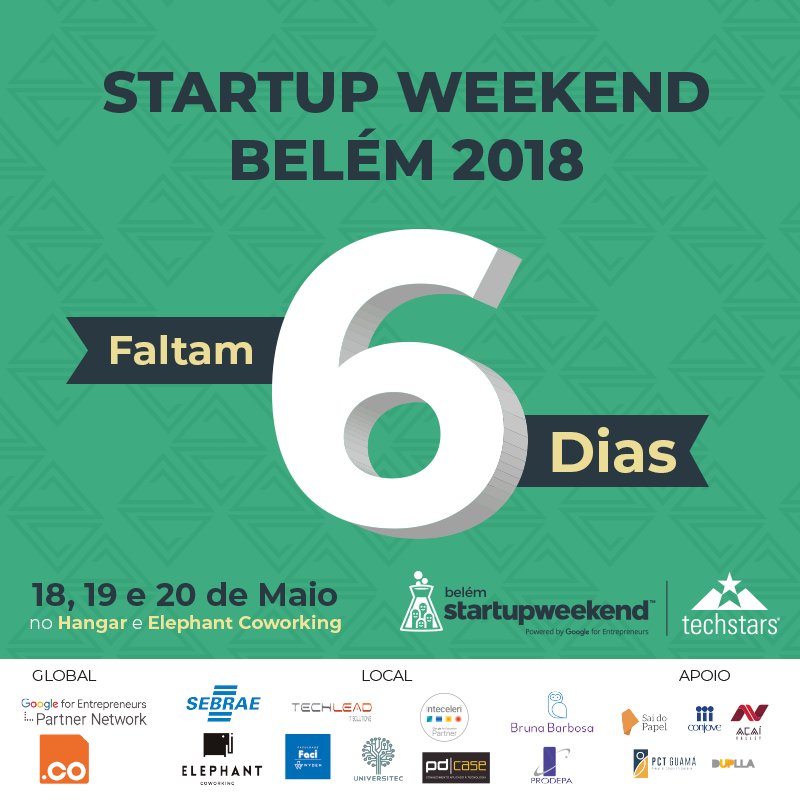 swbelem's tweet image. O #SWBelem2018 contará com a participação de mentores, jurados, mídia, oradores, investidores e muito mais. Participe!